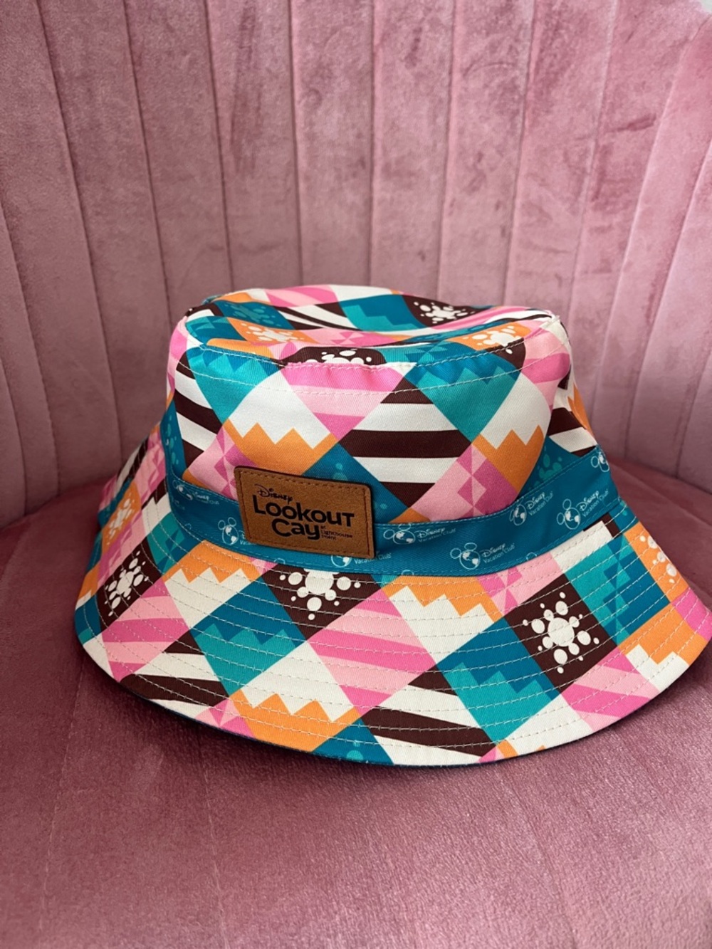 Disney Cruise Line Lookout Cay Disney Vacation Club Printed Bucket Hat